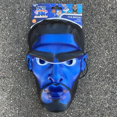 Space Jam A New Legacy The Brow Blue Halloween Mask Lebron James - Image 1 of 4