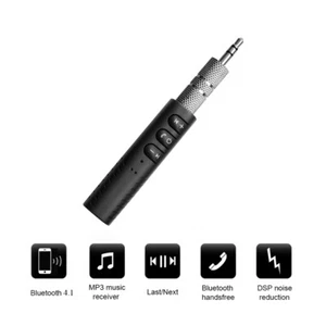 Aux 3.5mm Klinkenkabel Auto Audio Bluetooth Empfänger Handsfree Anruf Adapter - Bild 1 von 4
