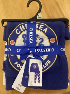 Offizieller Kinder Chelsea Football Club Schlafanzug Größe Alter 5-6. Neu - Bild 1 von 6