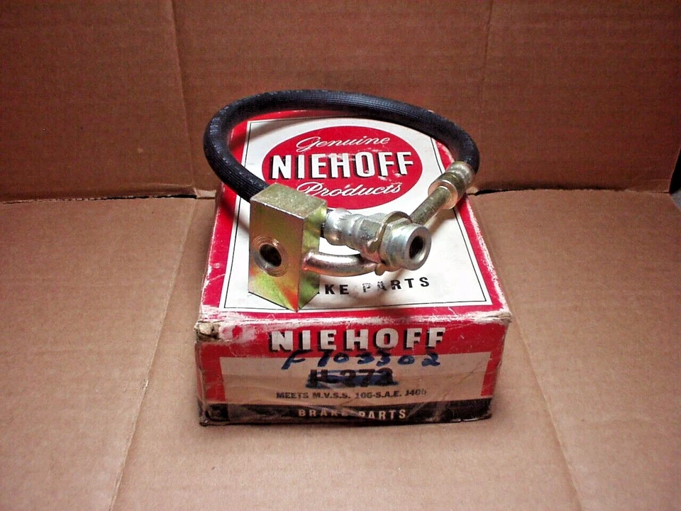 Camionetas Ford F250 F350 1980 1981 1982 1983 1984 1985 manguera de freno delantero Nuevo de Lote Antiguo Foto 1 de 1