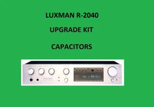 Stereo Receiver LUXMAN R-2040 Repair KIT - all capacitors - Afbeelding 1 van 16