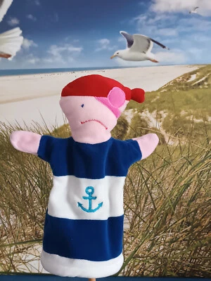 Handpuppe Seeräuber/Pirat von IKEA ca. 25 cm groß - Bild 1 von 2