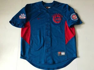 RARE Authentic Vintage Chicago Cubs Sewn Nike Team Baseball Jersey  - Picture 1 of 6