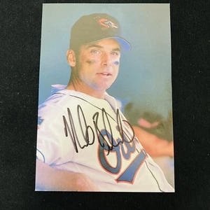 Mike Bordick Baltimore Orioles SIGNED/AUTOGRAPHED 3.5x5" Color Cardstock Photo - Picture 1 of 2