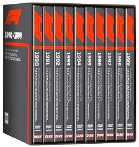 F1 1990-1999 DVD BOXSET (10 DVDS). FORMULA ONE. NTSC. DUKE VIDEO 6030NV - Imagen 1 de 1