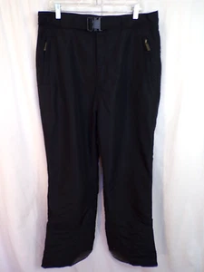 Nordica Sport System Snowboard Ski Hose Herren 38 schwarz isoliert Reißverschlusstaschen - Bild 1 von 12