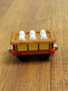 2008 Thomas & Friends Take Along Egg Car McColl's Farm - Picture 1 of 8