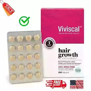 Viviscal Professional Hair Growth Supplement 180 Tablets for Women - EXP 2026 - Picture 1 of 5