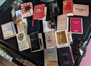 MACY’S 21-PC FRAGRANCE Sampler Set For Him & Her Collectction &Lovery Hand Cream - Picture 1 of 10