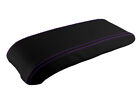 Fits 2009-2016 Jeep Compass PVC Console Lid Pull Over Cover Purple Stitch