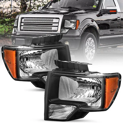 Faros de fábrica izquierda+derecha para camioneta Ford F150 F150 F-150 2009-2014 Foto 1 de 4