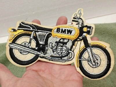 PARCHE DE COLECCIÓN 1969 1970 1971 1972 BMW motocicleta nuevo stock antiguo excelente estado  Foto 1 de 4