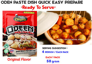 Spicy Oden Paste Dish Quick Easy Original Flavor Malaysia Famous NEW