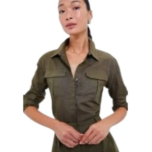 NWT Tuckernuck Army Green Steele Button Up Shirt XS - Picture 1 of 15