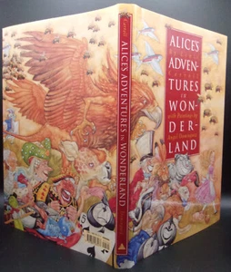 Lewis Carroll ALICE IN WONDERLAND First ed. Thus Angel Dominguez Art Fine HC DJ - Picture 1 of 5