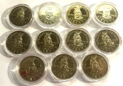 1989 Bicentennial of the Congress Proof Half Dollar Comm BU Coins 11 QTY - Image 1 of 4