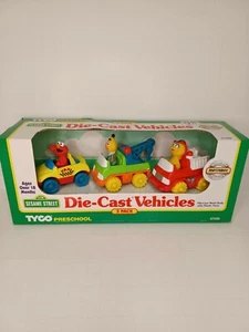 SESAME STREET DIECAST 3 PACK BY TYCO/MATCHBOX SET BRAND NEW DATED 1997 - Picture 1 of 7