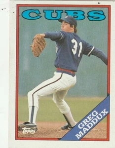 FREE SHIPPING-MINT-1988 (CUBS) Topps #361 Greg Maddux PLUS BONUS CARDS - Picture 1 of 1