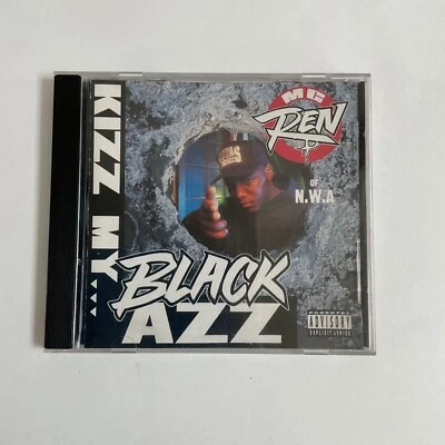 MC REN - Kizz My Black Azz CD EP N.W.A. Eazy E  Dre 1992 Priority Kiss Ass - Image 1 of 3