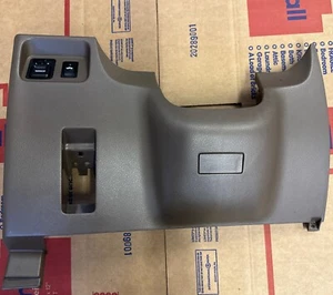 OEM 00 Brown Drivers Side Lower Steering Column Dash (complete) - Picture 1 of 8