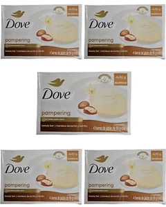 5x DOVE Pampering Beauty Cream Bar 4 X 90g (20 Bars Total) - Picture 1 of 4