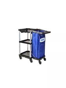 SYR Space Saver Trolley Standard Base Janitorial Cleaning Cart VAT Invoice - Picture 1 of 5