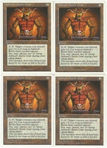 MTG Ashnod's Battle Gear x4 4a quarta edizione playset LP non comune - Foto 1 di 1