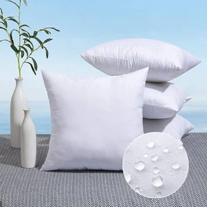4er Pack 18x18 Outdoor Kisseneinlagen, Wasserabweisende Dekokisseneinlagen... - Bild 1 von 8