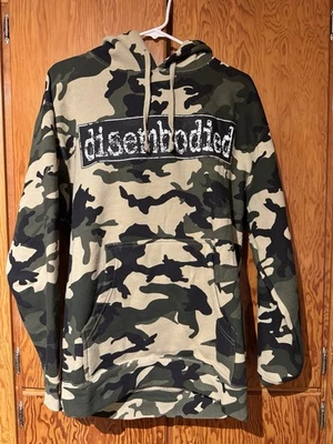 DISEMBODIED HOODIE  - MEDIUM :: HARDCORE SHAI HULUD BURIED ALIVE MARTYR A.D. - Image 1 of 3