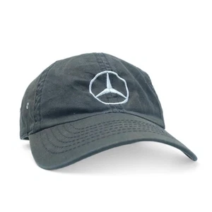 Gorra bordada negra vintage Mercedes-Benz talla única usada - Imagen 1 de 5
