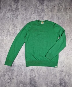 Vintage Carhartt Sweater Men's Wool Y2K Long Sleeve Green Size L - Picture 1 of 13