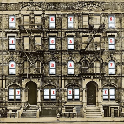 Led Zeppelin Physical Graffiti Album Cover 10"x10" Poster Print - Image 1 of 4