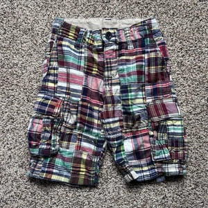 Super Cool Gap Kids Size 5 Plaid Shorts - Picture 1 of 3