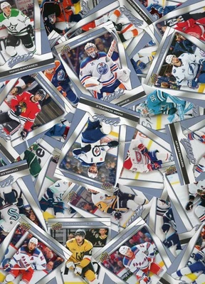 2025-26 NHL UPPER DECK SINGLE HOCKEY CARDS [MVP CARD LOT]  - COMPLETE YOUR SET - Image 1 of 3