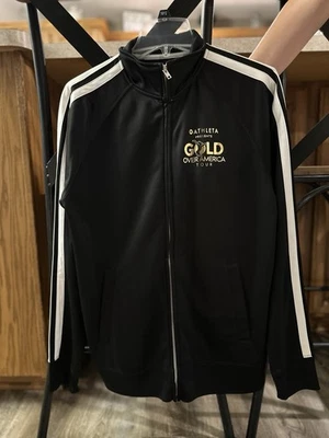 Simone Biles Gold Over America Tour. Team Goat Jacket. Size Adult Medium - Image 1 of 3