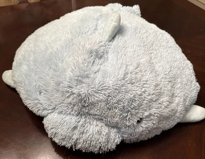 Pillow Pets golfinho azul grande 22" bicho de pelúcia 2010 - Imagem 1 de 4