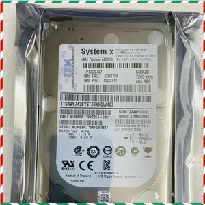 IBM 7200 RPM 500GB 2,5" 6GBps SAS Festplatte 42D0708 42D0711 42D0707 HDD- - Bild 1 von 4