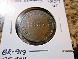 1857 PRINCE EDWARD'S IS. SELF GOVERNMENT AND FREE TRADE VF BN - Picture 1 of 2