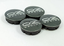 4pcs 56mm Oz Racing Emblem Wheel Center Caps Hub Caps Rim Caps Carbon Black