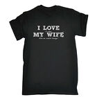 Love It When My Wife Lets Me Watch Boxing - Mens Funny Novelty T-Shirt Tshirts