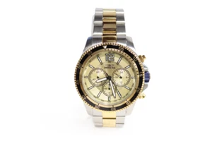 Invicta Men s 13976 Specialty Quartz Chronograph Gold Dial Watch - Need battery - Picture 1 of 6