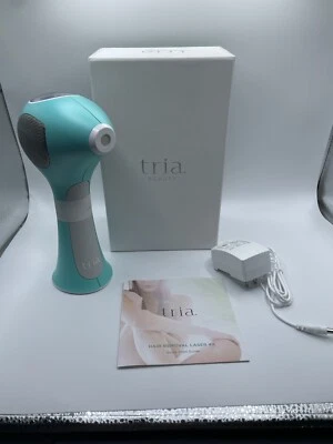 Tria Beauty Laser Hair Removal LHR 4.0 4X Color Green Deluxe Kit Read