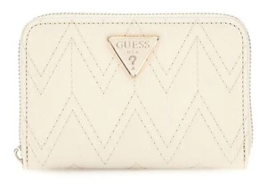 GUESS Laurel SLG Medium Zip Around Wallet Geldbörse Stone creme Neu - Bild 1 von 3