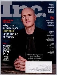 INC. Magazine Winter 2021–2022 | Coinbase, Smart Pivots, Mental Health, Awards - Imagen 1 de 1