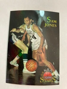 1996 Topps Stars Finest rifrattore #123 Sam Jones - Foto 1 di 2