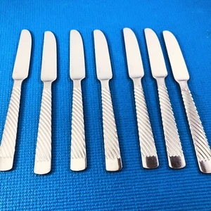 7 - Yamazaki REGALIA glänzende Linien 18/8 Edelstahl Japan Besteck Tafelmesser - Bild 1 von 6