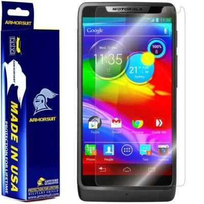 ArmorSuit MilitaryShield - Motorola Droid Razr M Clear Film Screen Protector - Image 1 of 4