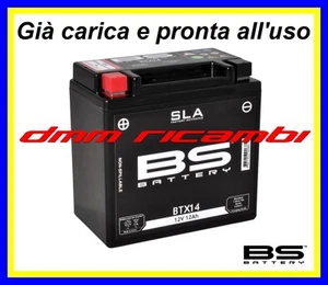 Batteria BS SLA Gel BMW R1200 GS ADVENTURE 08 carica pronta all'uso 2008 K255 - Foto 1 di 1