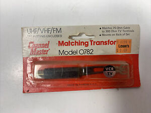 Channel Master Indoor Matching Transformer Model O782 New In Package