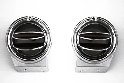 Camioneta Chevy/GMC C10 67-72 cromada redonda aire acondicionado ventilaciones laterales aire acondicionado Foto 1 de 4